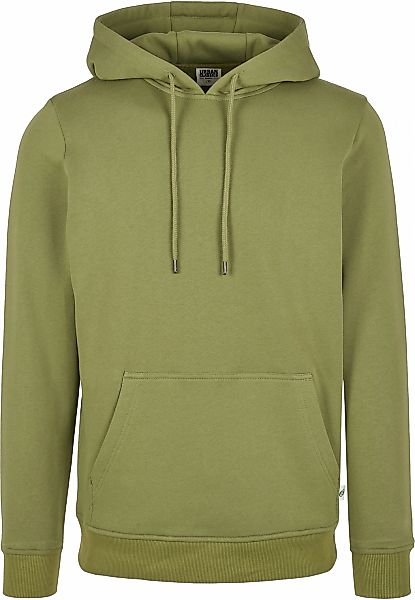 URBAN CLASSICS Rundhalspullover "Urban Classics Herren Organic Basic Hoody" günstig online kaufen