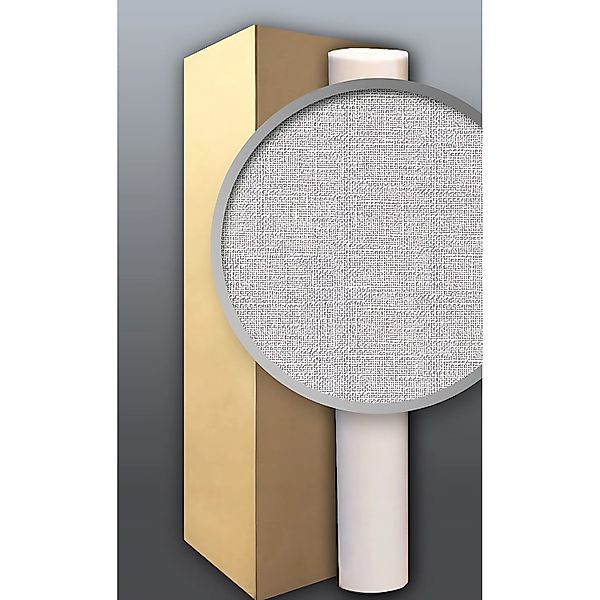 EDEM 80301BR60 Xxl Vliestapete überstreichbar Textil Leinenstoff Optik 1 Ka günstig online kaufen