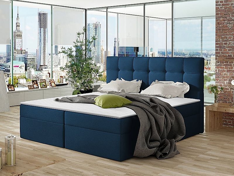 MIRJAN24 Boxspringbett Nele (Lattenrost, Kopfteil und günstig online kaufen
