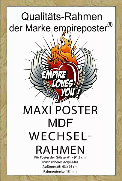 Bilderrahmen Rahmen Maxi 61x91,5 cm - günstig online kaufen