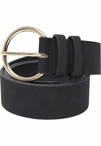 URBAN CLASSICS Synthetikgürtel "Urban Classics Unisex Basic Suede PU Belt" günstig online kaufen