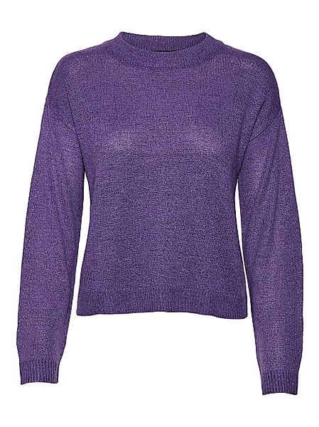 Vero Moda Rundhalspullover "VMSTORM LS O-NECK PULLOVER BF" günstig online kaufen