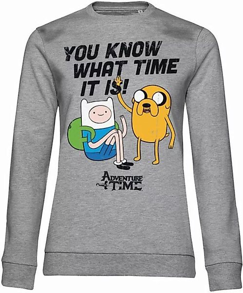 Adventure Time Rundhalspullover günstig online kaufen