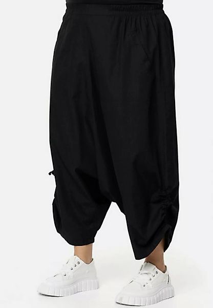 Kekoo Haremshose Weite Hose in Denim Look aus 100% Baumwolle günstig online kaufen