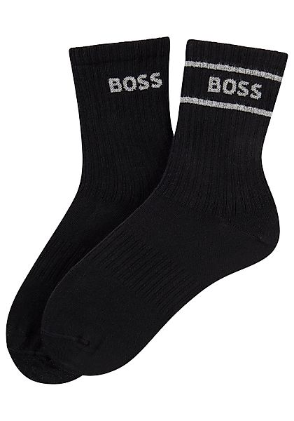 BOSS Socken 2 Paar tlg. sportiv, mit dezentem Locke, Fersen- und Zehenparti günstig online kaufen