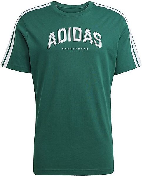 adidas Sportswear Kurzarmshirt M C COLLEG TEE CGREEN günstig online kaufen