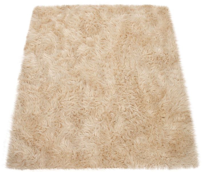 Paco Home Fellteppich "Playa 960" rechteckig 64 mm Höhe Kunstfell, Flokati- günstig online kaufen