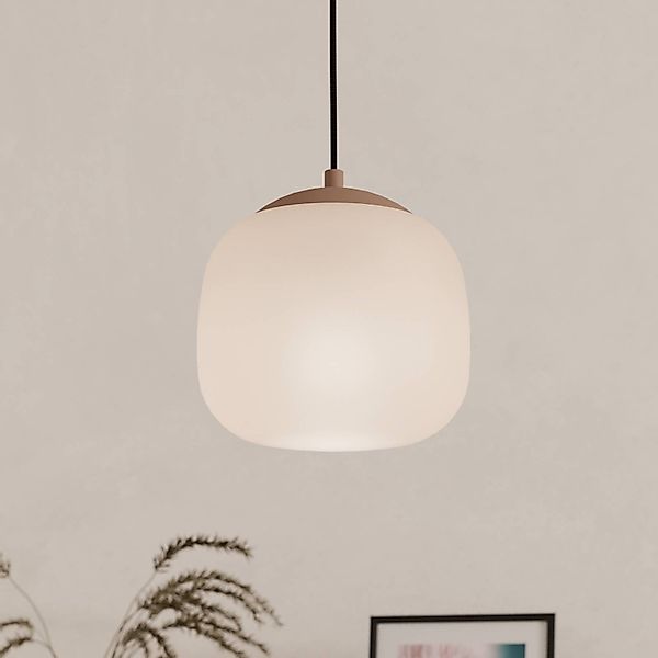 Hängeleuchte Cominio taupe/sand, einflammig günstig online kaufen