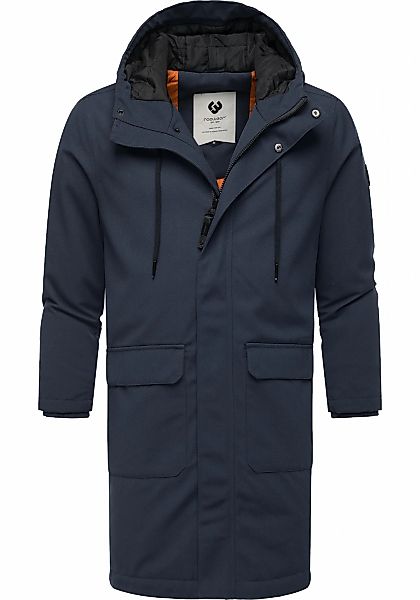 Ragwear Wintermantel "Mr Them Long", lange wasserdichte Herren Winterjacke günstig online kaufen