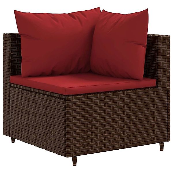 vidaXL Gartenlounge-Set 5-tlg. Garten-Lounge-Set mit Kissen günstig online kaufen