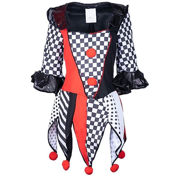Funny Fashion Kostüm Tunika Jester Harlequin günstig online kaufen