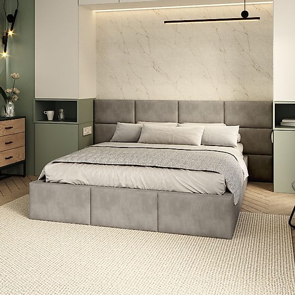 FDM Polsterbett DORIS Bettgestell 90x200, 120x200, günstig online kaufen