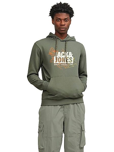 Jack & Jones Kapuzenpullover JCOMAP LOGO aus Baumwollmix günstig online kaufen
