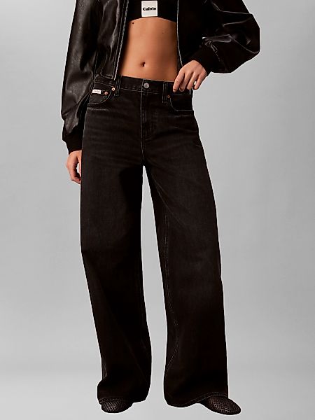 Calvin Klein Jeans Weite Jeans Wide-leg-Passform günstig online kaufen