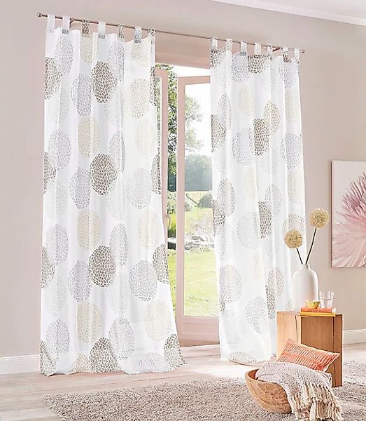 my home Gardine Belem, Schlaufen (1 günstig online kaufen