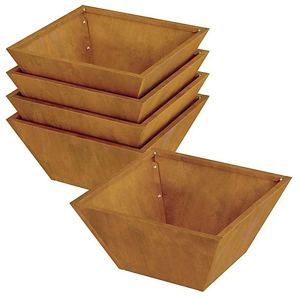 vidaXL Blumentopf Garten Schüssel Pflanzer 5 günstig online kaufen
