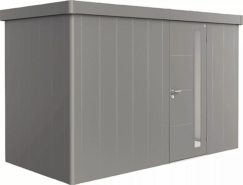 Biohort Gerätehaus Neo 1D Standardtüre Quarzgrau-Metallic günstig online kaufen