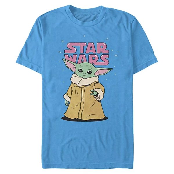 Star Wars - The Mandalorian - The Child Stance Logo - Männer T-Shirt günstig online kaufen