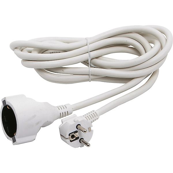 Schutzkontakt Verlängerungskabel Weiß 3 m günstig online kaufen