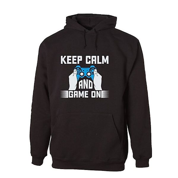 G-graphics Hoodie Keep Calm and game on Unisex mit trendigem Frontprint für günstig online kaufen