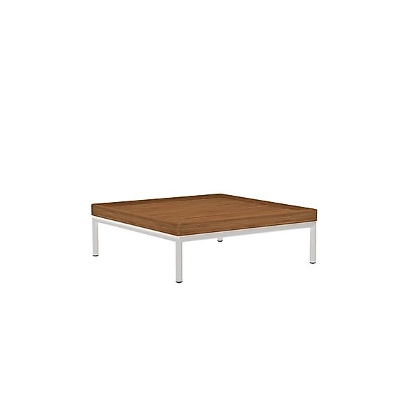 Outdoor LEVEL/LEVEL2 Couchtisch 81x81 cm Weiß günstig online kaufen