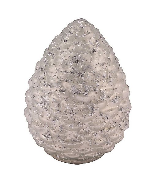 Gehlmann Weihnachtsfigur Tannenglaszapfen, mit Glitzer, hochwertiges Krista günstig online kaufen