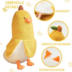 NUODWELL Babykissen Plüschtier Banane Ente Stofftier,Kawaii günstig online kaufen
