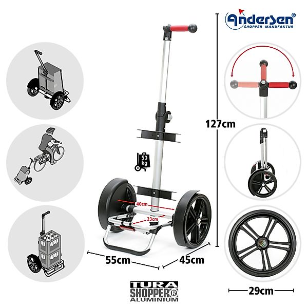 Andersen Einkaufsshopper Tura Shopper mit Tasche günstig online kaufen