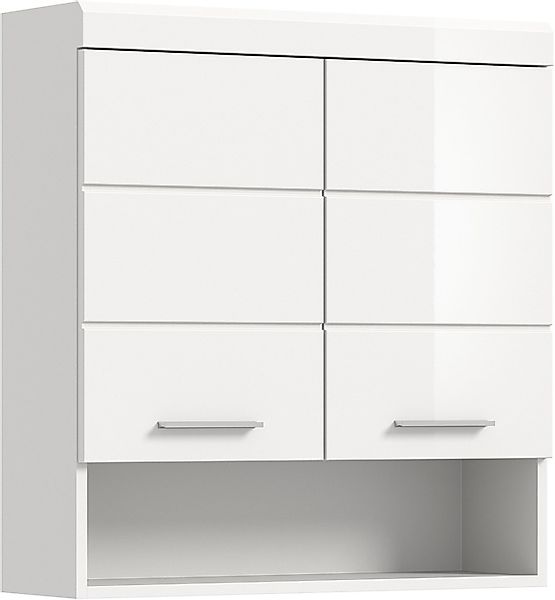 INOSIGN Hängeschrank »Siena, Breite 74cm, 2 Türen, 1 offenes Fächer, MDF-Fr günstig online kaufen