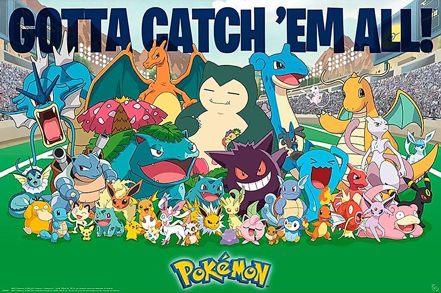 Poster Pokemon - Pokémon - Poster günstig online kaufen