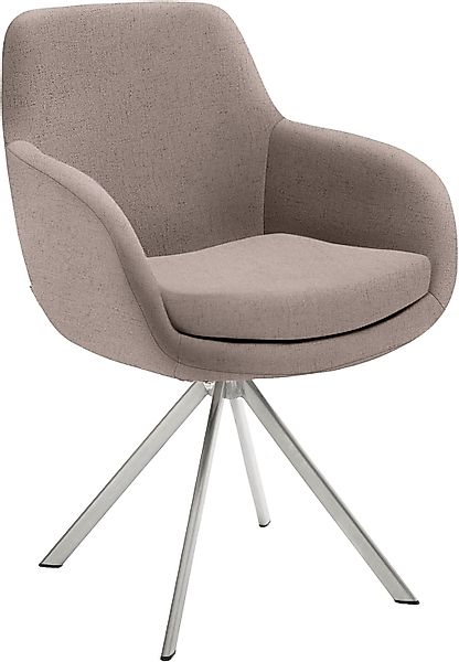 Musterring Esszimmerstuhl "Tavia", (Set), 2 St., Flachgewebe, Stativgestell günstig online kaufen