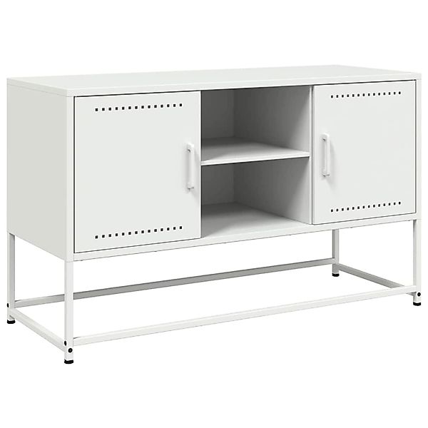 vidaXL TV-Schrank Weiß 100,5x39x60,5 cm Stahl 846517 günstig online kaufen