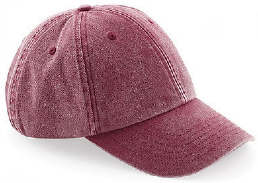 Beechfield® Baseball Cap Low Profile Vintage Cap / 6-Panel-Design günstig online kaufen