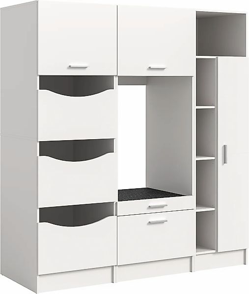 welltime Badmöbel-Set "FALAS, TOPSELLER, 3-teilig, Hauswirtschaftsraum Set, günstig online kaufen