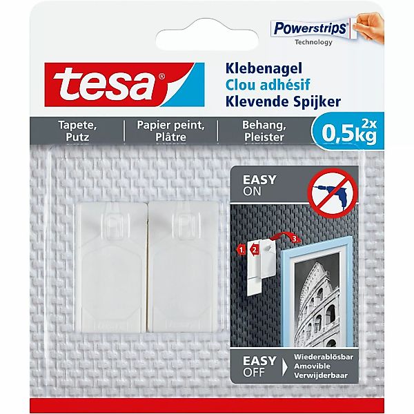 tesa Wandhaken tesa Klebenagel Traglast 500 günstig online kaufen