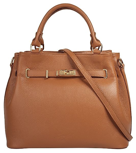 Samantha Look Henkeltasche, echt Leder, Made in Italy, geräumige Henkeltasc günstig online kaufen