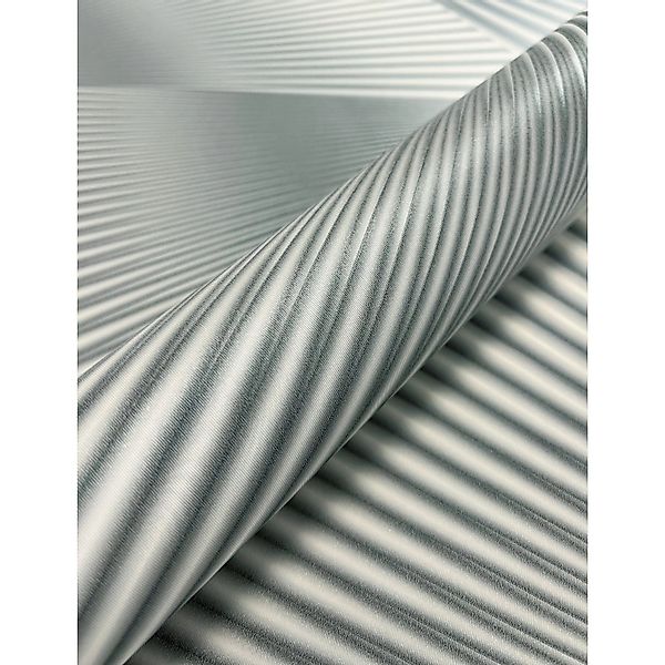 Newroom Vliestapete Aristeo Grau Grafik Modern Strukturiert FSC® günstig online kaufen