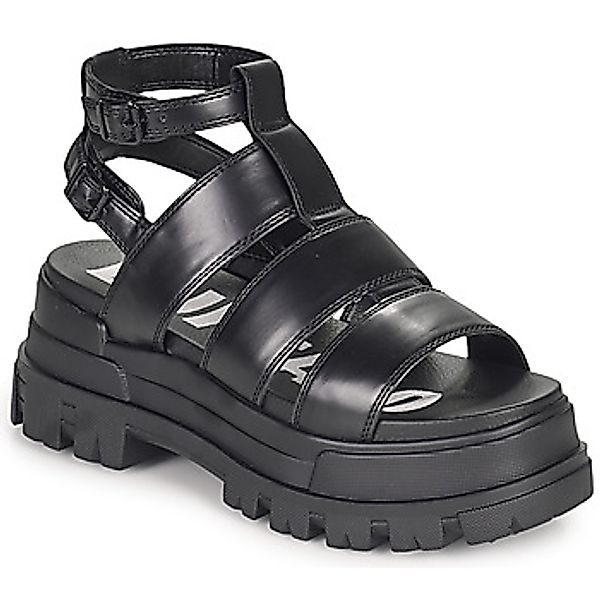 Buffalo Plateausandaletten "Buffalo Sandalen Lederimitat" günstig online kaufen