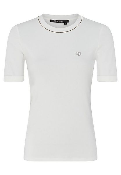 MARC AUREL T-Shirt mit Schmuckketten-Detail günstig online kaufen