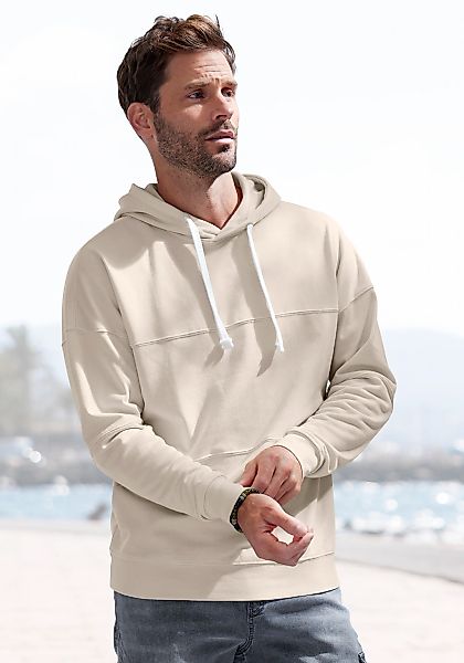 H.I.S Hoodie, Langarm Sweater mit Kapuze, aus Baumwollmischung günstig online kaufen