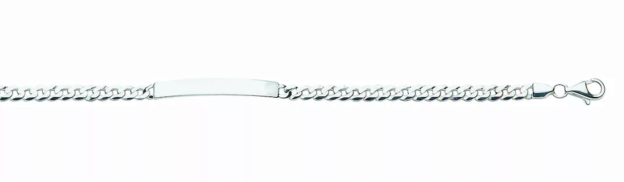 Adelia´s Silberarmband "925 Silber Flach Panzer Armband 19 cm Ø 4,1 mm", Si günstig online kaufen