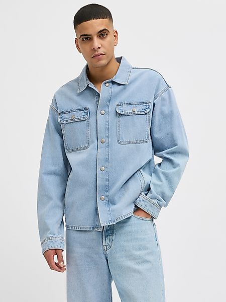 Jack & Jones Jeanshemd JJICHASE JJOVERSHIRT günstig online kaufen