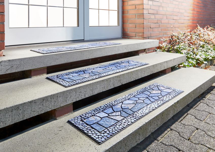 Andiamo Stufenmatte "Outdoor, 2er Set" rechteckig 6 mm Höhe Outdoor-Stufenm günstig online kaufen