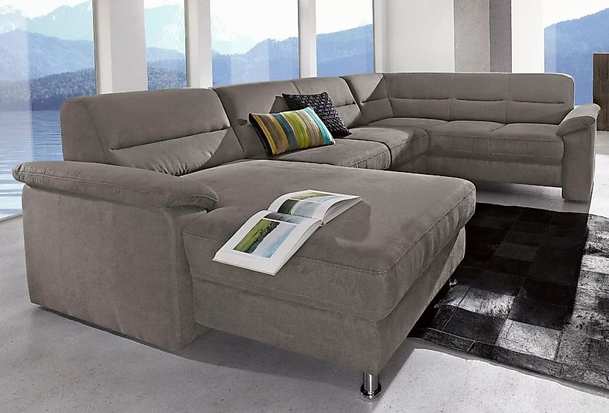 sit&more Wohnlandschaft "Top Ascara U-Form", inklusive Boxspring/Federkern- günstig online kaufen