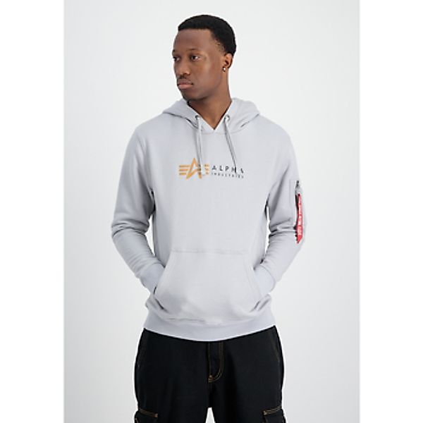 Alpha Industries  Sweatshirt Alpha Label Hoodie - pastel grey günstig online kaufen