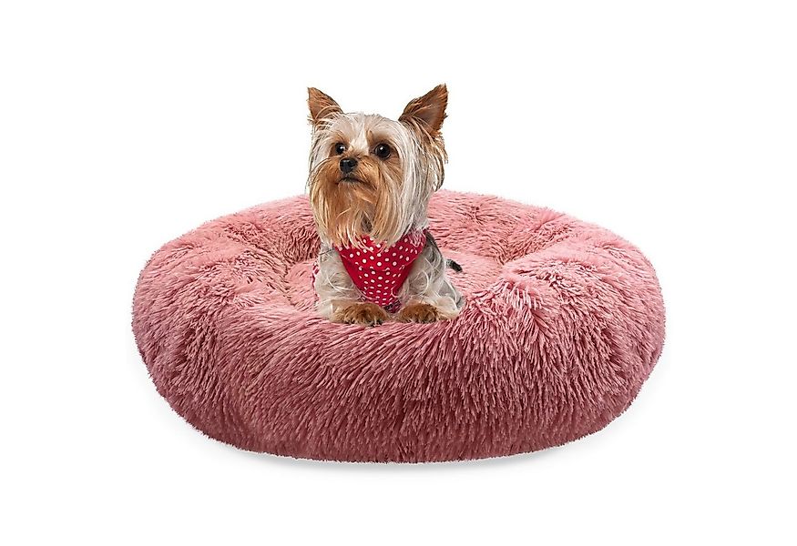 Bluzelle Tierbett Premium Hundebett Hundekissen Donut / Katzenbett Katzenki günstig online kaufen