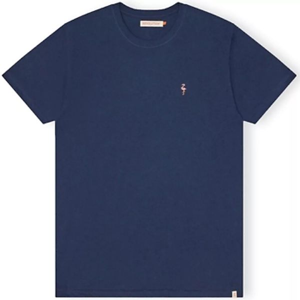 Revolution  T-Shirts & Poloshirts T-Shirt Regular 1364 FLA - Navy Mel günstig online kaufen