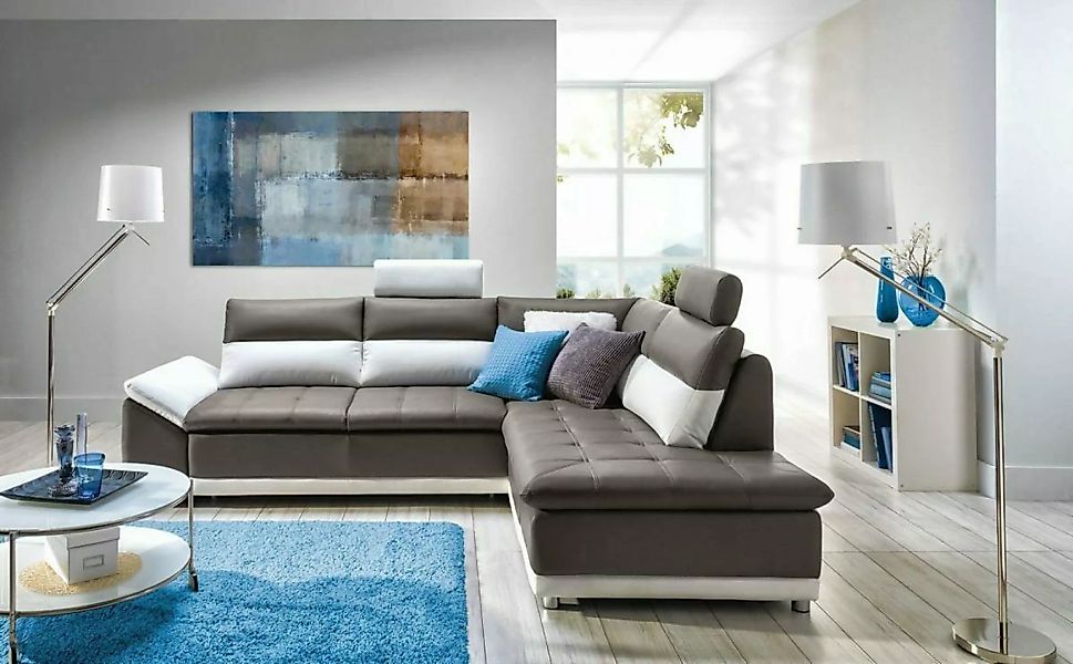 JVmoebel Ecksofa Schlafsofa Sofa Couch Polster Eck Sofas Couchen Sitzecke S günstig online kaufen