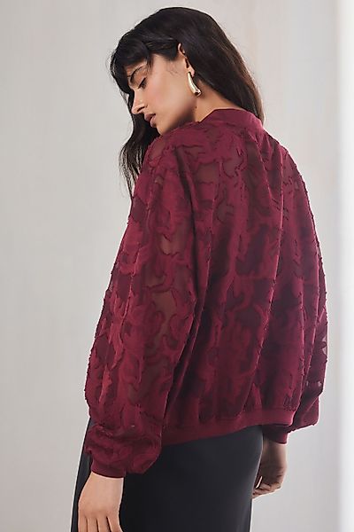 Next Bomberjacke Bomberjacke mit Ausbrennereffekt (1-St) günstig online kaufen