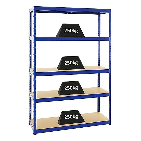 PROREGAL® Schwerlastregal Lagerregal Steckregal ELEPHANT 180x120x45cm günstig online kaufen